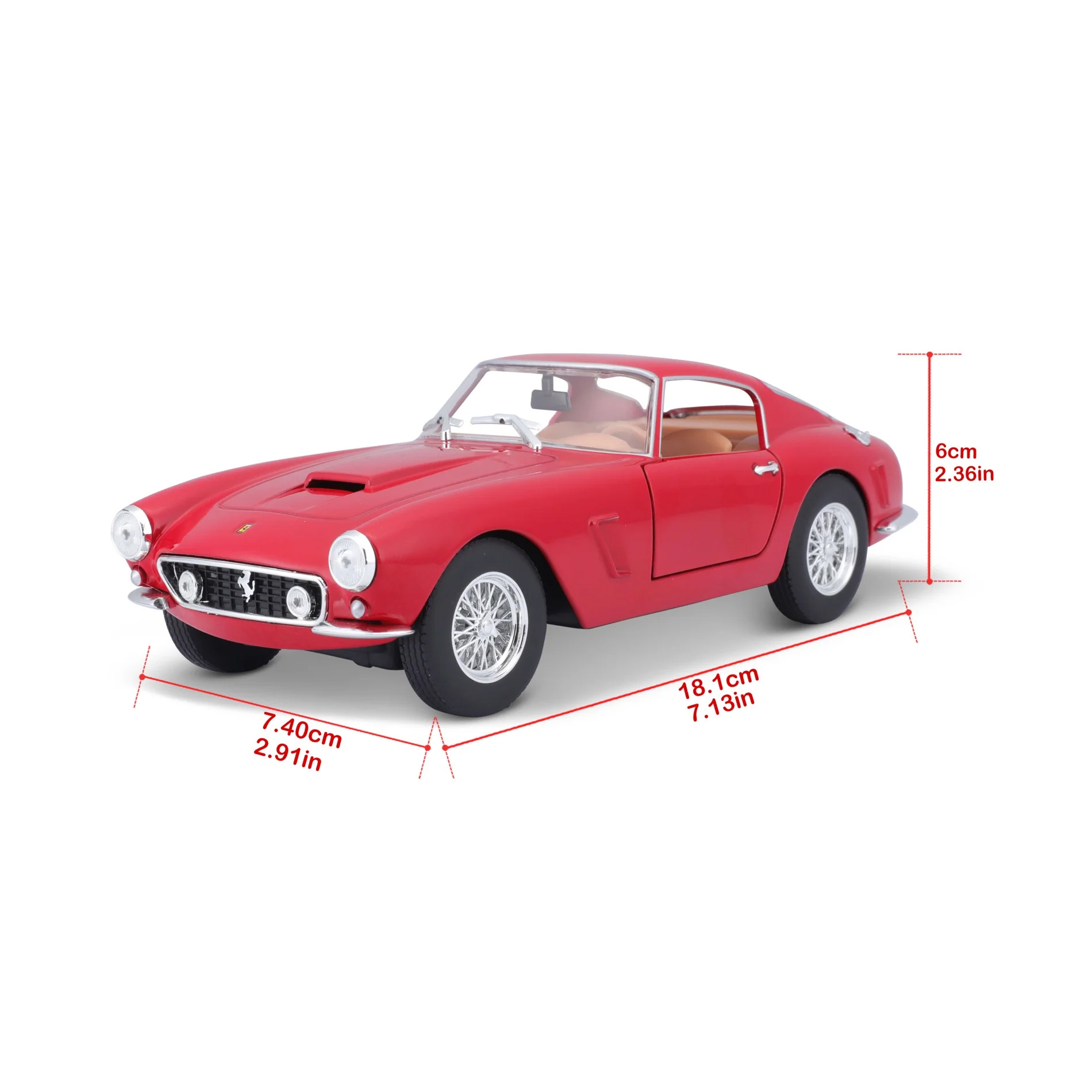 Masina - Ferrari 250 GT, Scale 1:24 | Bburago - 7 | YEO