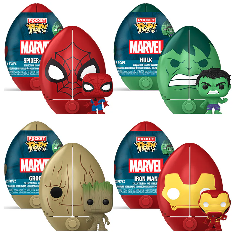 Figurina - Pocket Pop! Marvel - Mai multe modele | Funko