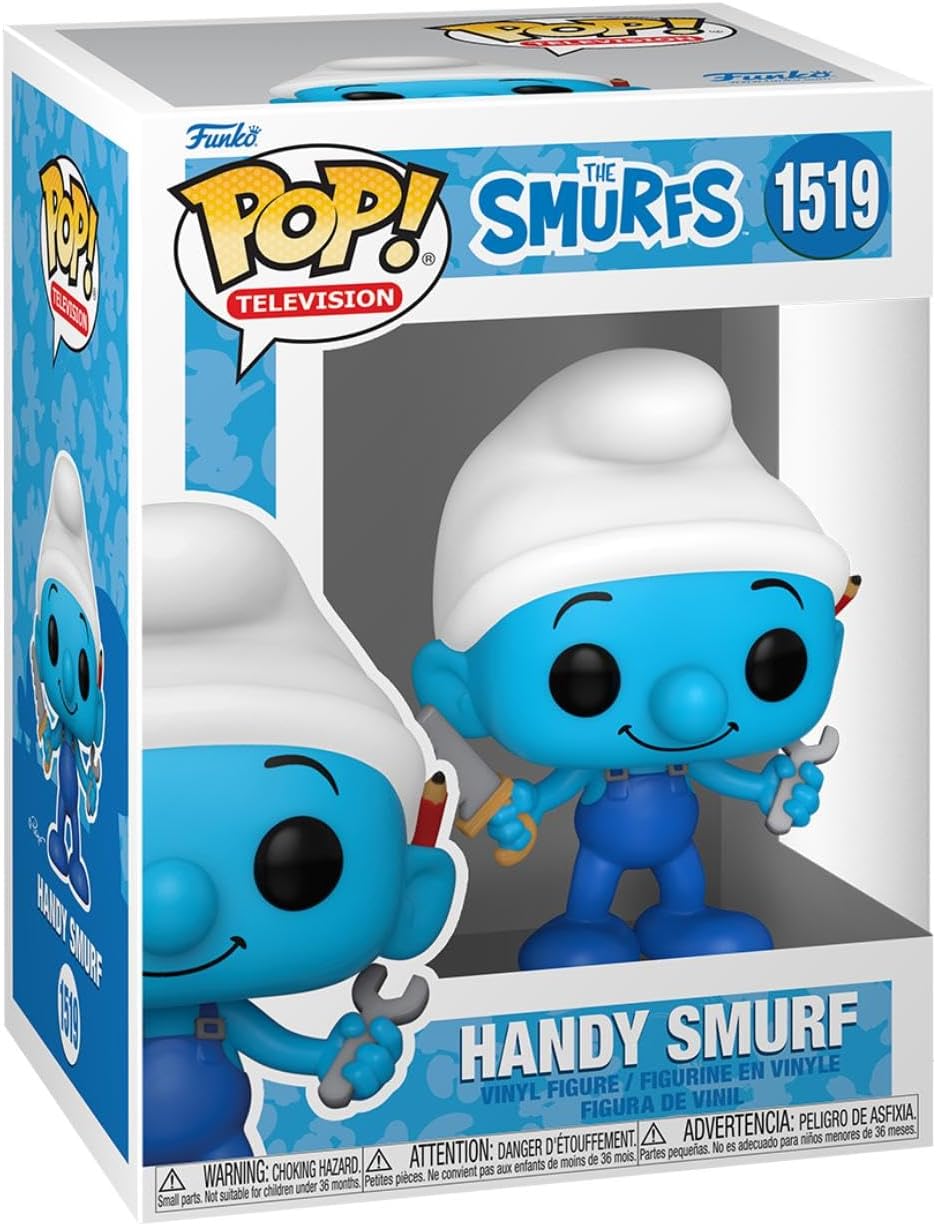 Figurina - Pop! Television - The Smurfs - Handy Smurf | Funko - 1 | YEO