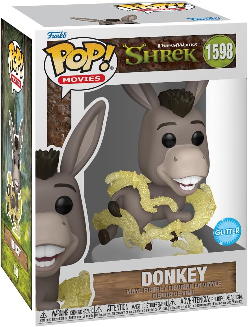 Figurina - Pop! Movies - Shrek - Glitter Donkey | Funko - 1 | YEO