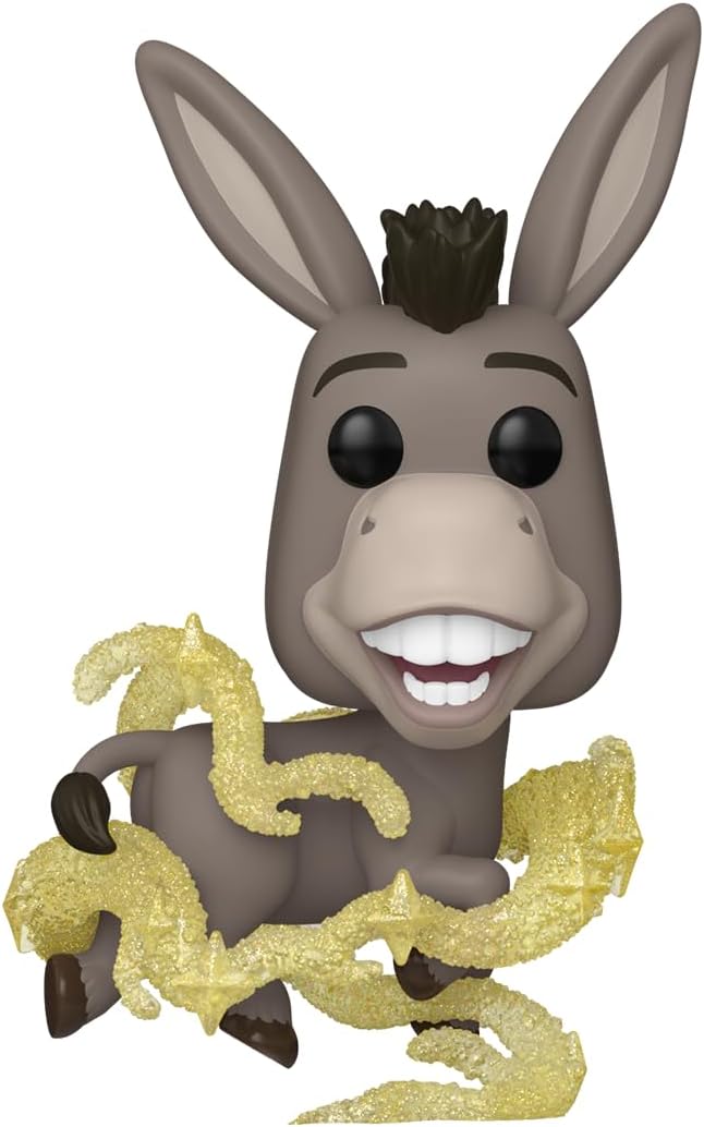 Figurina - Pop! Movies - Shrek - Glitter Donkey | Funko