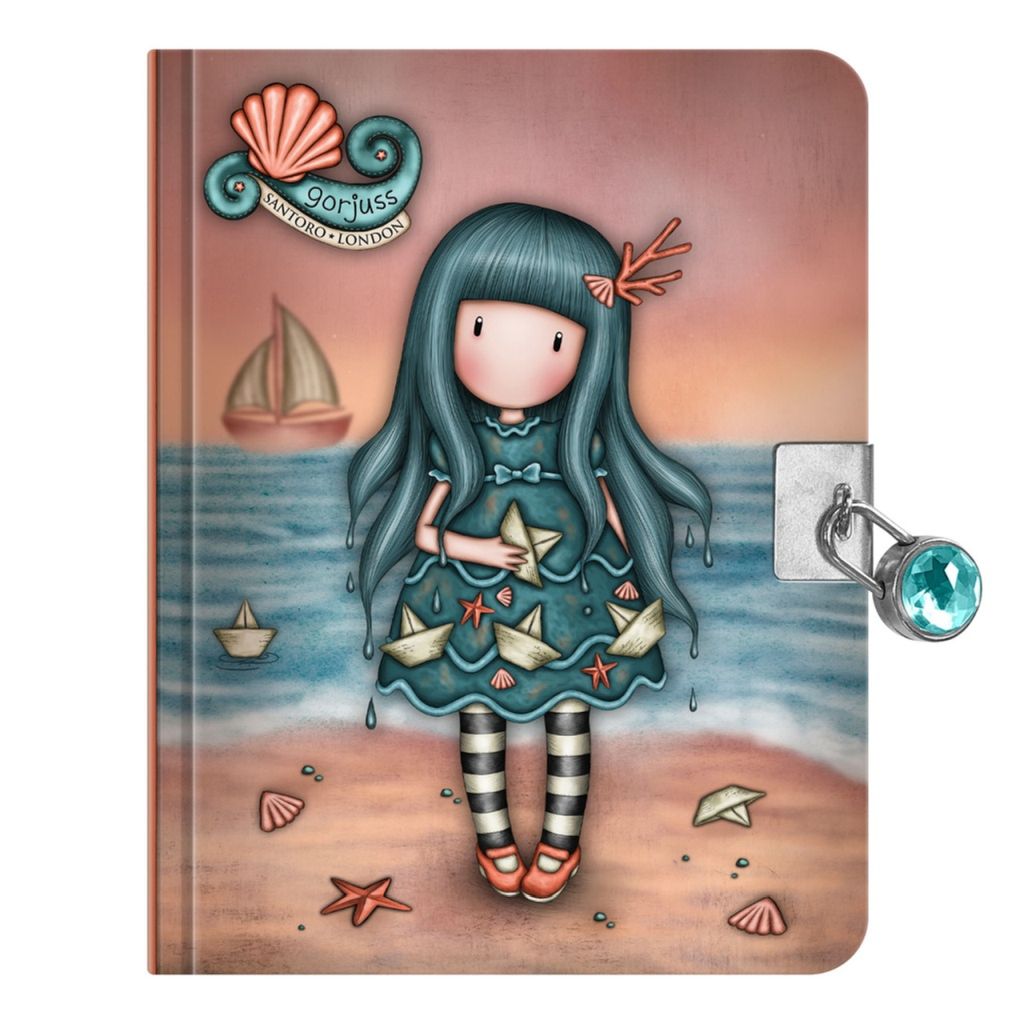 Jurnal - Gorjuss Secret Notebook - Washed Ashore | Santoro - 2 | YEO