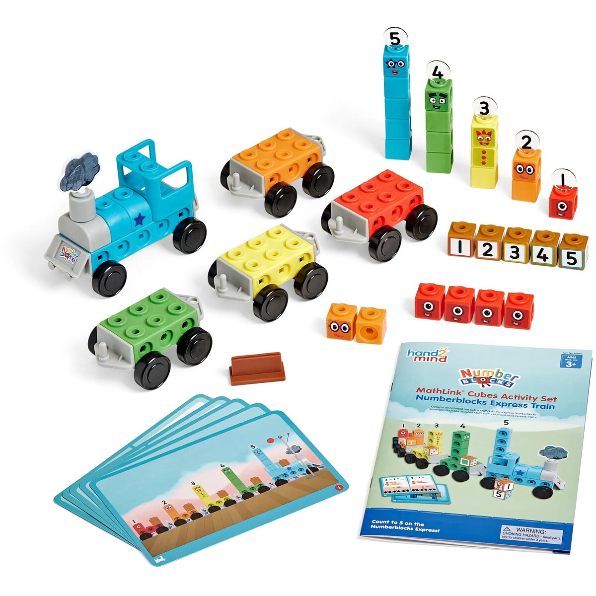 Set educativ - Numberblocks - Trenulet Express | Hand2Mind - 6 | YEO