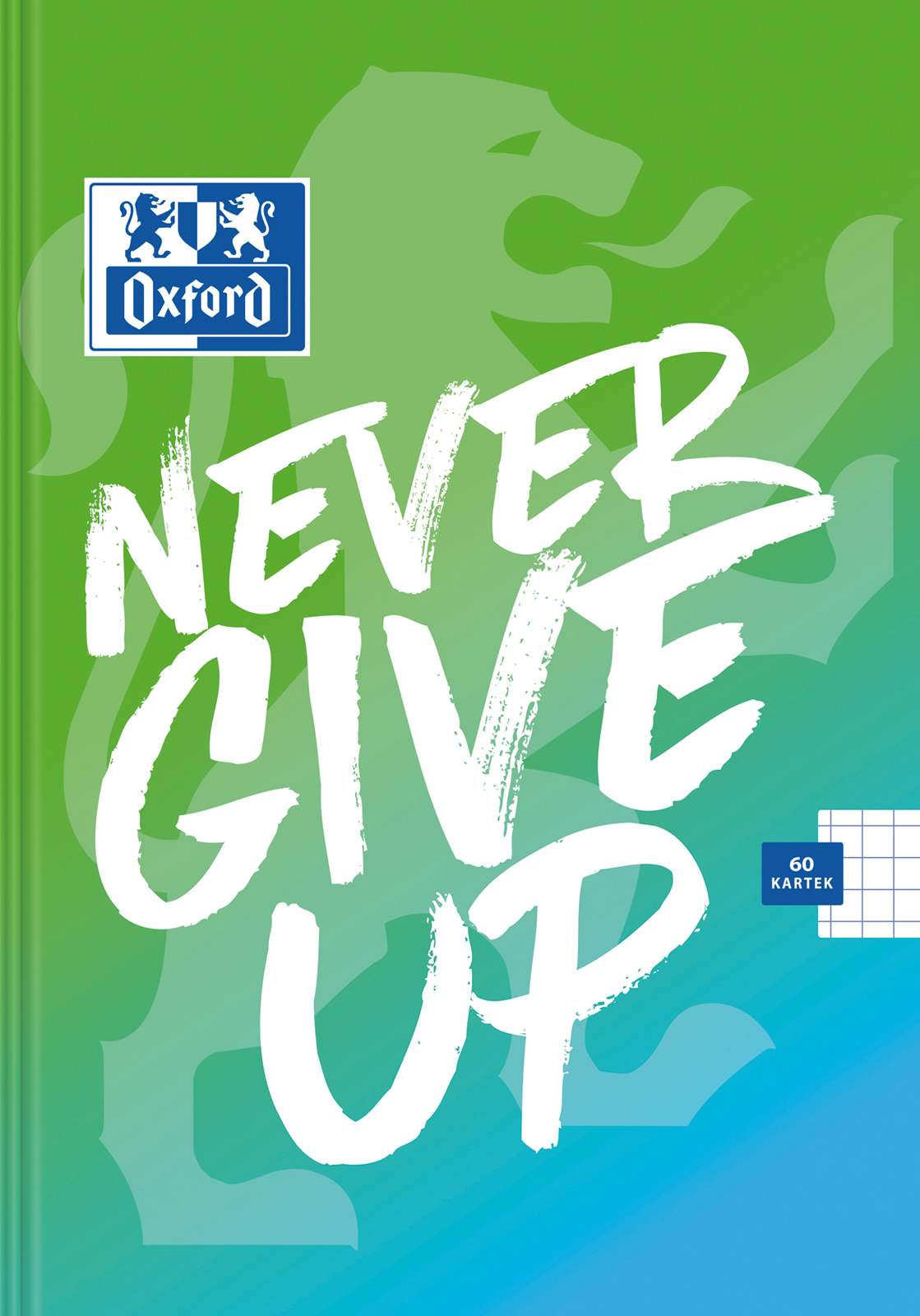 Caiet - Never Give Up - A5, matematica, 96 file (mai multe modele - pret pe bucata) | Oxford - 2 | YEO