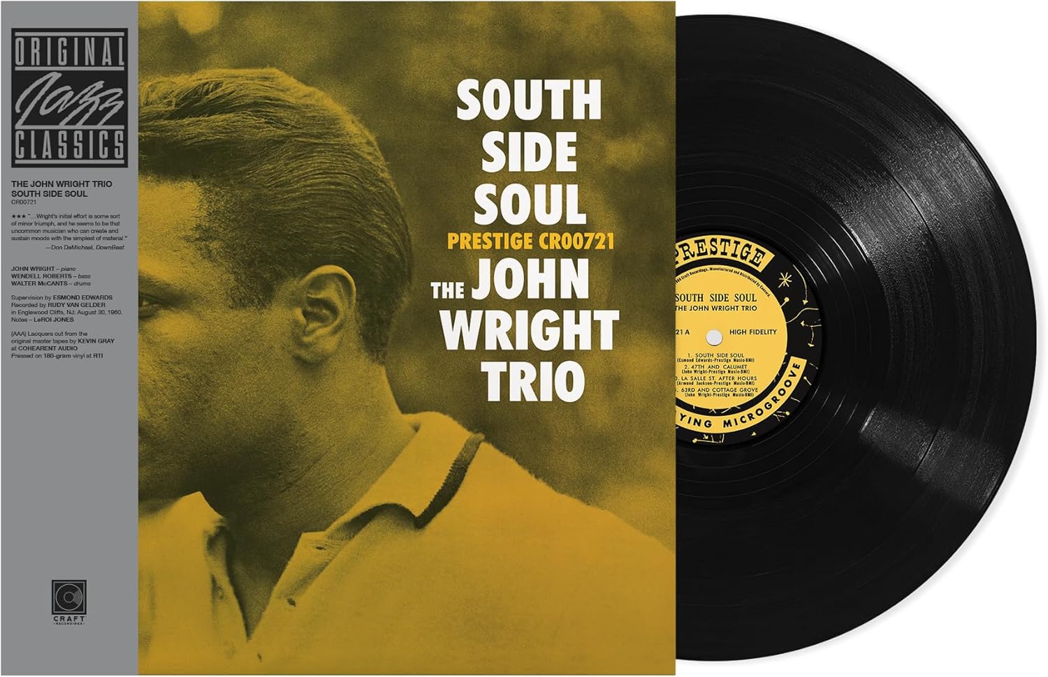 South Side Soul - Vinyl | The John Wright Trio