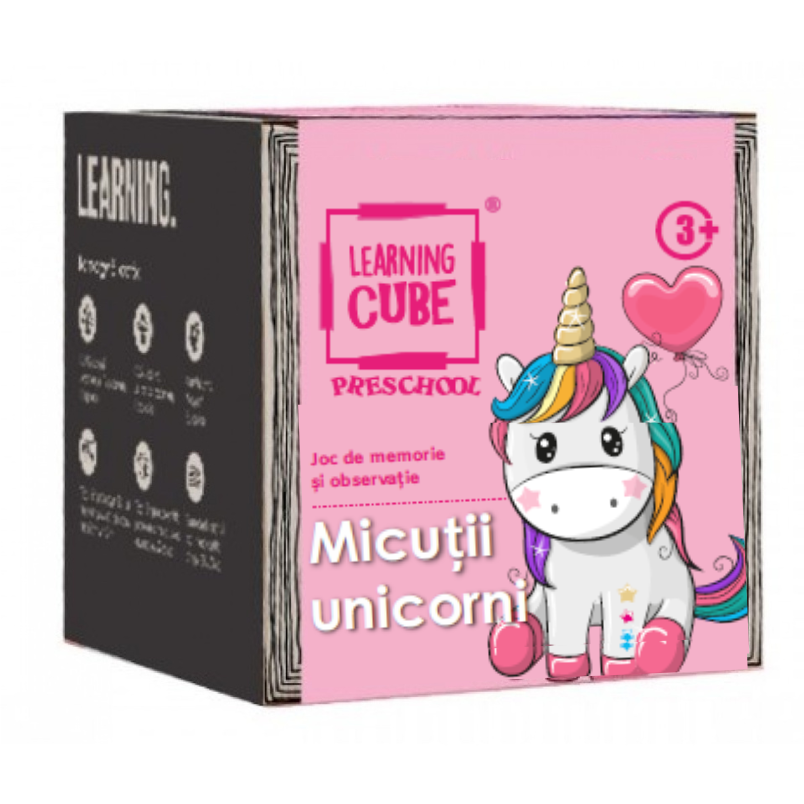 Joc - Learning Cube - Micutii unicorni | K-Toyz - 1