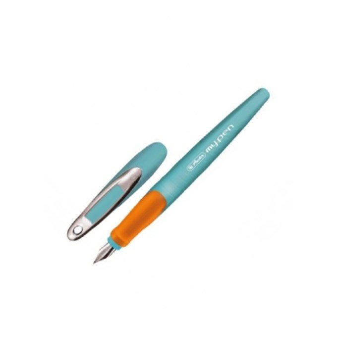 Stilou - Herlitz My Pen - Turcoaz-Portocaliu | Herlitz