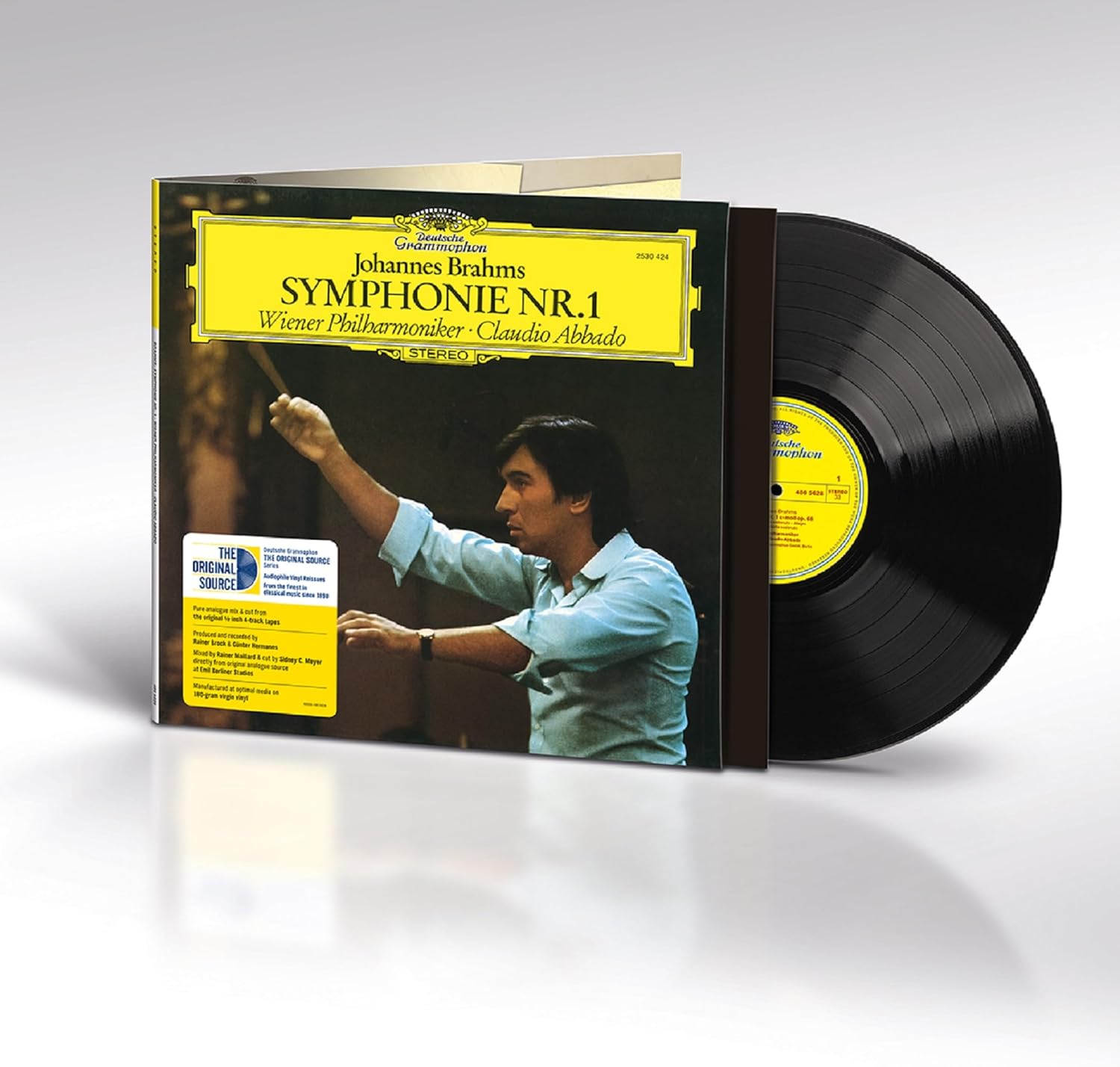 Johannes Brahms: Symphonie Nr. 1 - Vinyl | Wiener Philharmoniker, Claudio Abbado