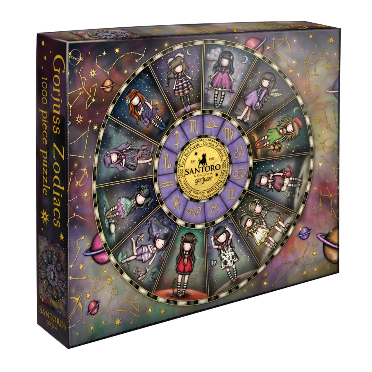 Puzzle 1000 de piese - Gorjuss - Zodiac Constellations | Santoro - 4 | YEO