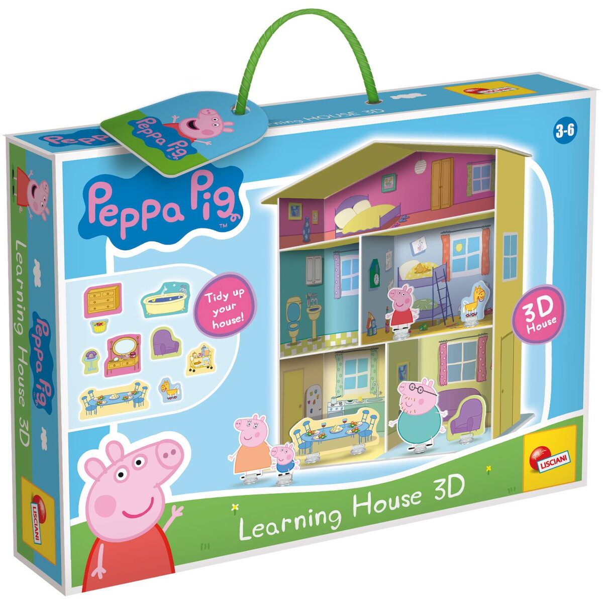 Set de joaca - Casuta 3D - Peppa Pig | Lisciani