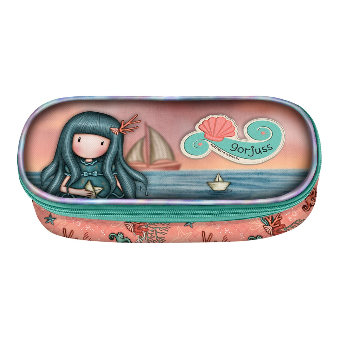 Penar - Gorjuss - Washed Ashore - Zip Around Pencil Case | Santoro - 1 | YEO