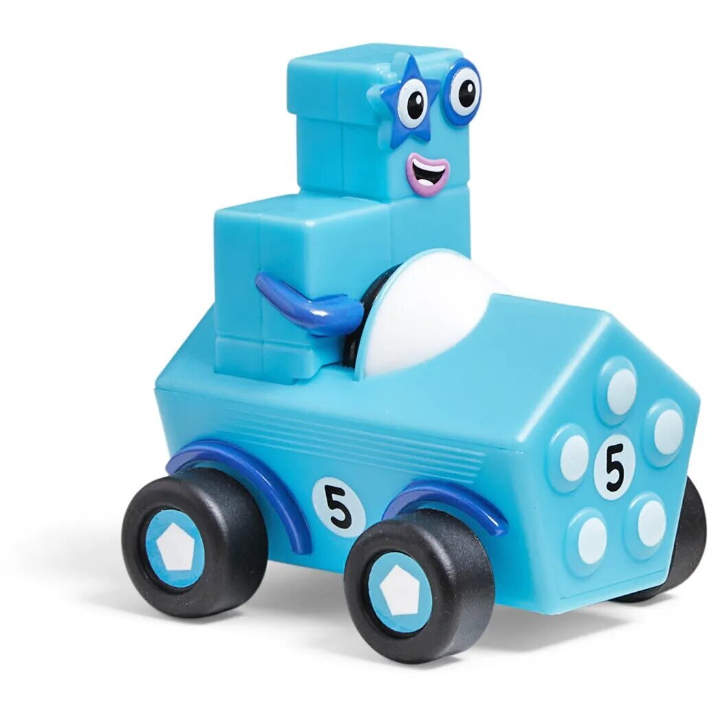 Set educativ - Number Blocks - Mini Vehicles | Hand2Mind