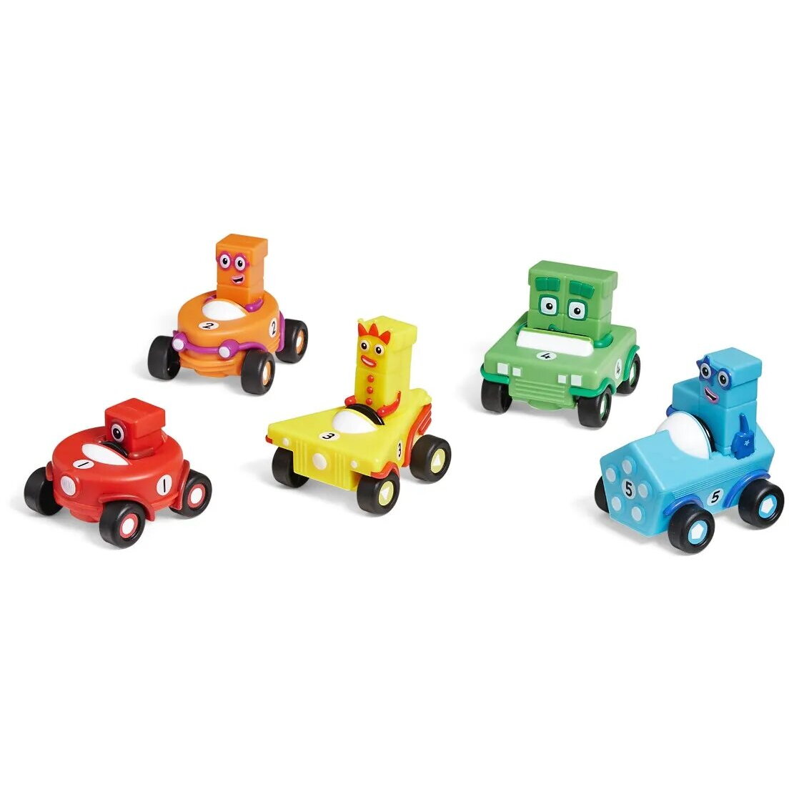 Set educativ - Number Blocks - Mini Vehicles | Hand2Mind - 7 | YEO