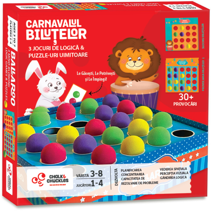 Joc - Carnavalul Bilutelor | Chalk & Chuckles - 2 | YEO