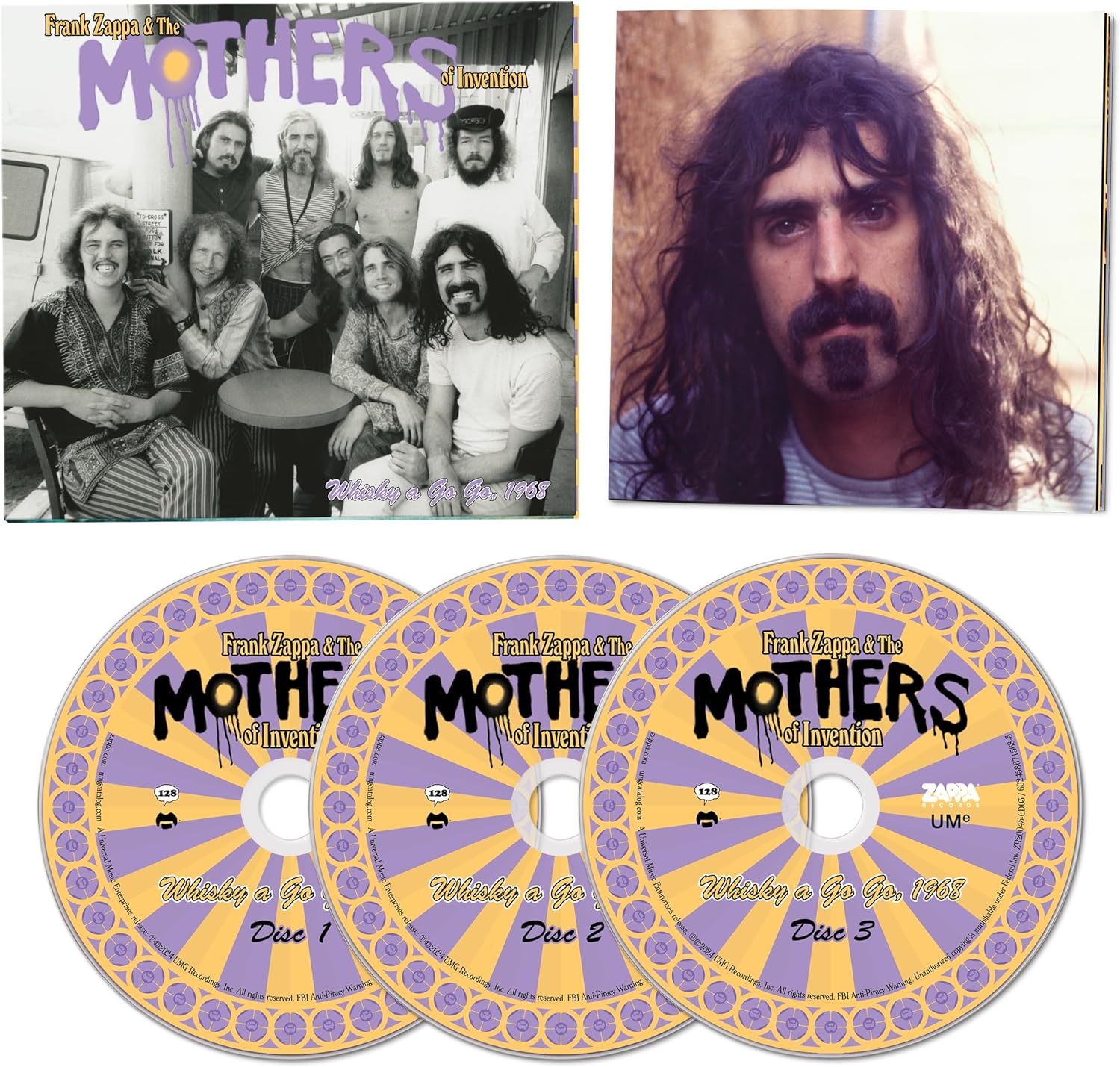 Whisky A Go Go, 1968 (3CD) | Frank Zappa, The Mothers of Invention