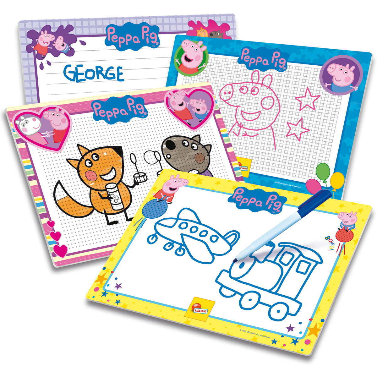 Set creativ - Peppa Pig - Drawing School | Lisciani - 1 | YEO