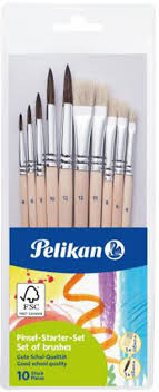 Set 10 pensule - Pentru incepatori | Pelikan