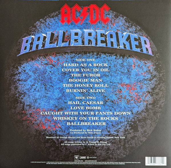 Ballbreaker (50th Anniversary) - Gold Vinyl | AC/DC - 2 | YEO