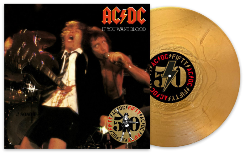 If You Want Blood You\'ve Got It (50th Anniversary) - Gold Vinyl | AC/DC