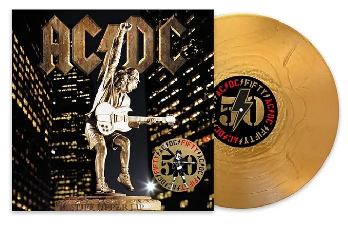 Stiff Upper Lip (50th Anniversary) - Gold Vinyl | AC/DC