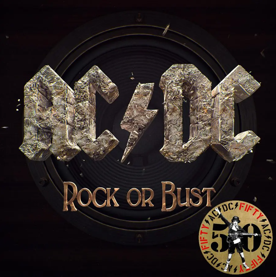 Rock Or Bust (50th Anniversary) - Gold Vinyl | AC/DC - 1 | YEO