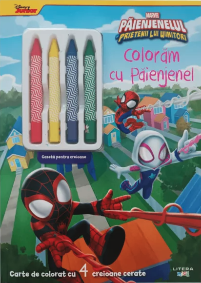 Paienjenelul si prietenii lui uimitori. Coloram cu Paienjenel |