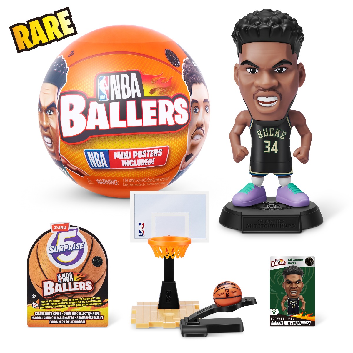 Figurina - 5 Surprise - NBA Ballers Mini Brands, S1 | 5 Surprise - 3 | YEO