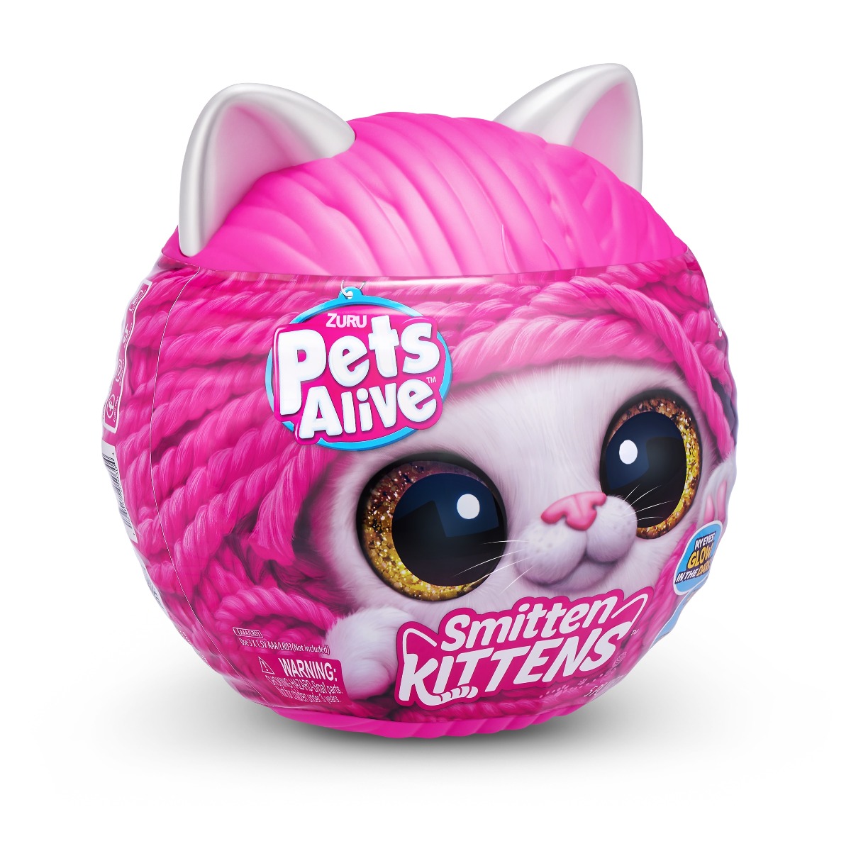 Jucarie de plus interactiva pisica cu accesorii supriza, Smitten Kittens - Pets Alive | Pets Alive - 9 | YEO