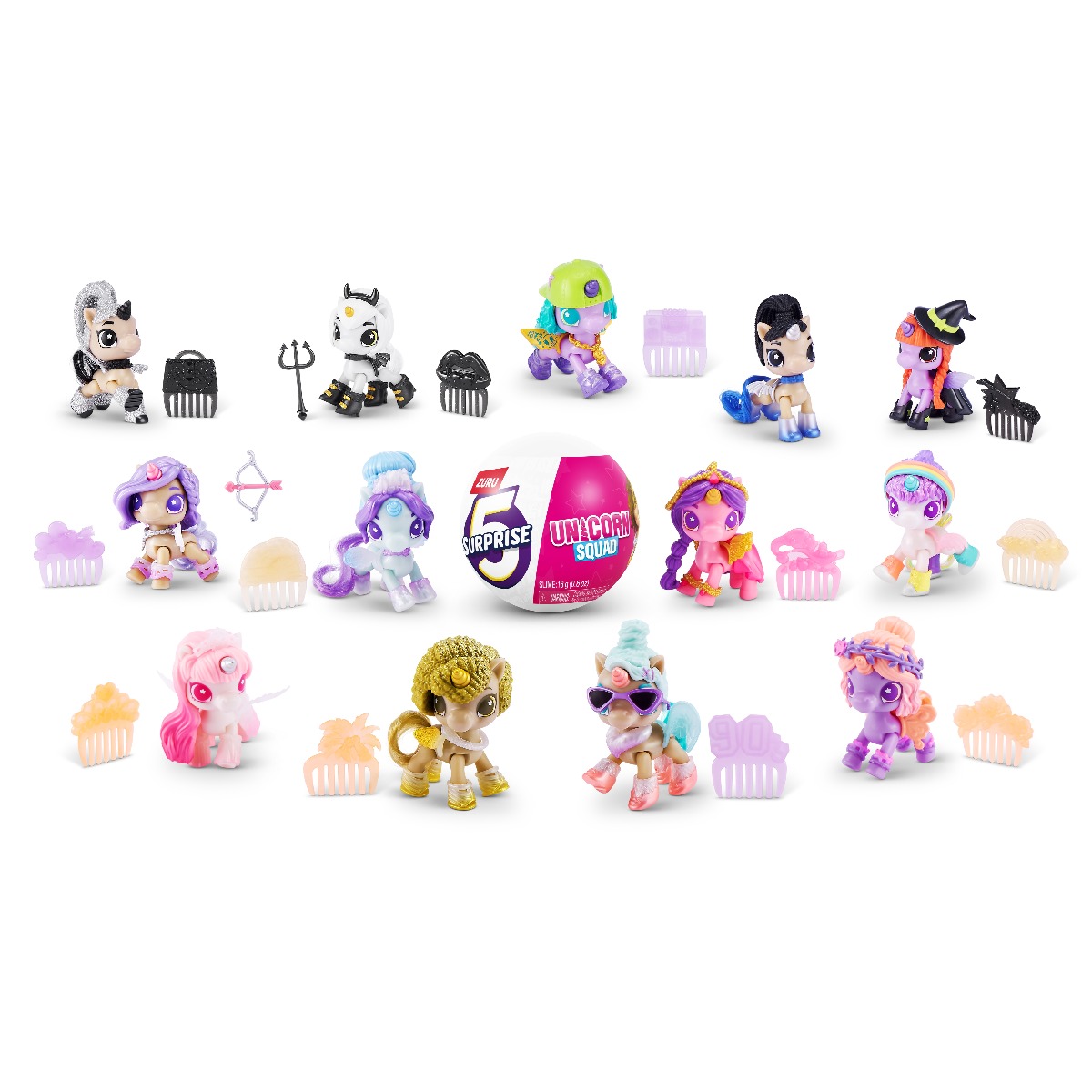 Figurine - 5 Surprise - Unicorn Squad, S7 - Mai multe modele | 5 Surprise - 6 | YEO