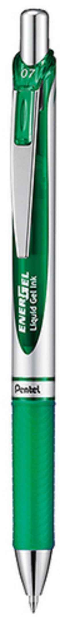 Roller cu gel - Pentel EnerGel, 0.7 mm - Verde | Pentel