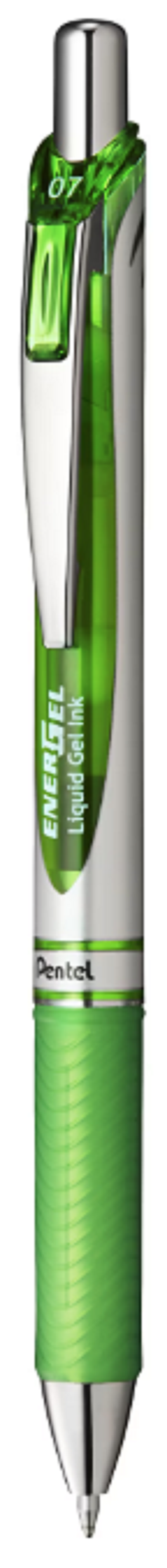 Roller cu gel - Pentel EnerGel, 0.7 mm, Vernil | Pentel