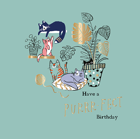 Felicitare - Bday Gen - Pur-Fect Birthday | Ling Design