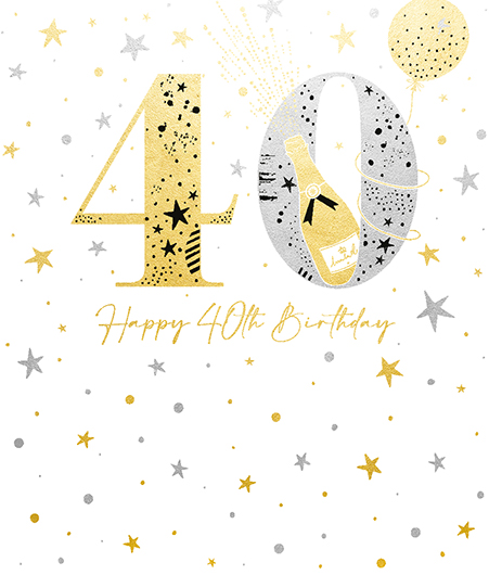 Felicitare - Lest s Celebrate 40th | Ling Design