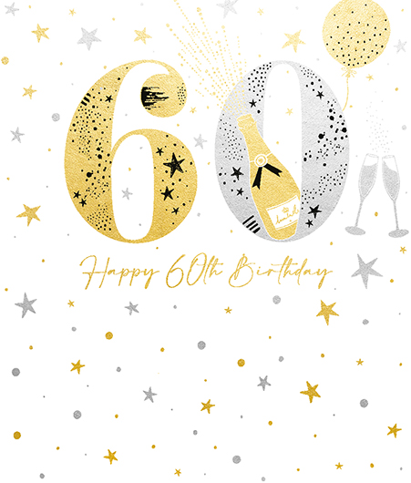 Felicitare - Lest s Celebrate 60th | Ling Design