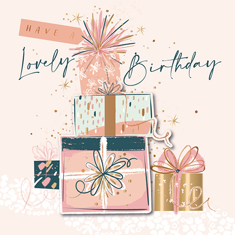 Felicitare - Bday Gen - Birthday Presents | Ling Design