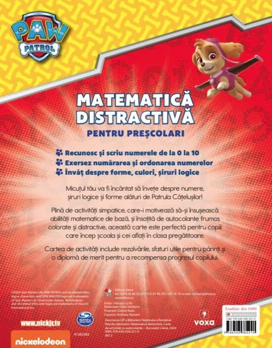 Matematica distractiva pentru prescolari |