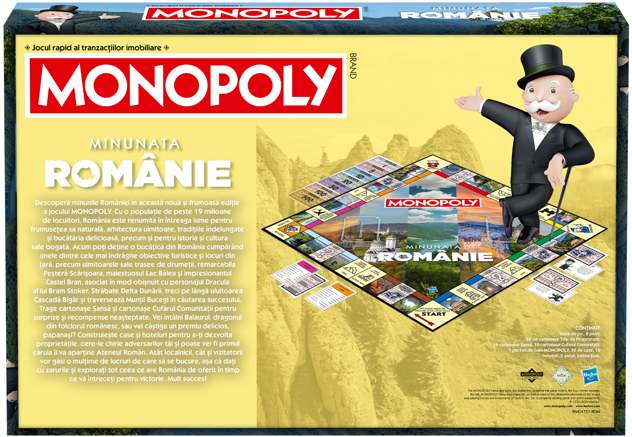 Joc - Monopoly Romania (Editia 2024) | Hasbro - 3 | YEO