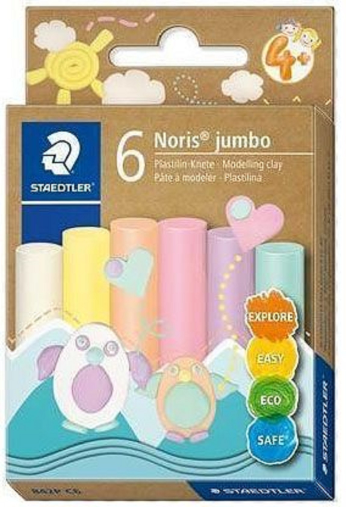 Set 6 bucati - Pastel - Multicolor | Staedtler