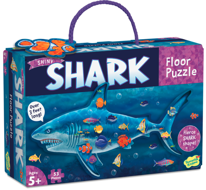 Puzzle - Floor Puzzle - Shark | Peaceable Kingdom