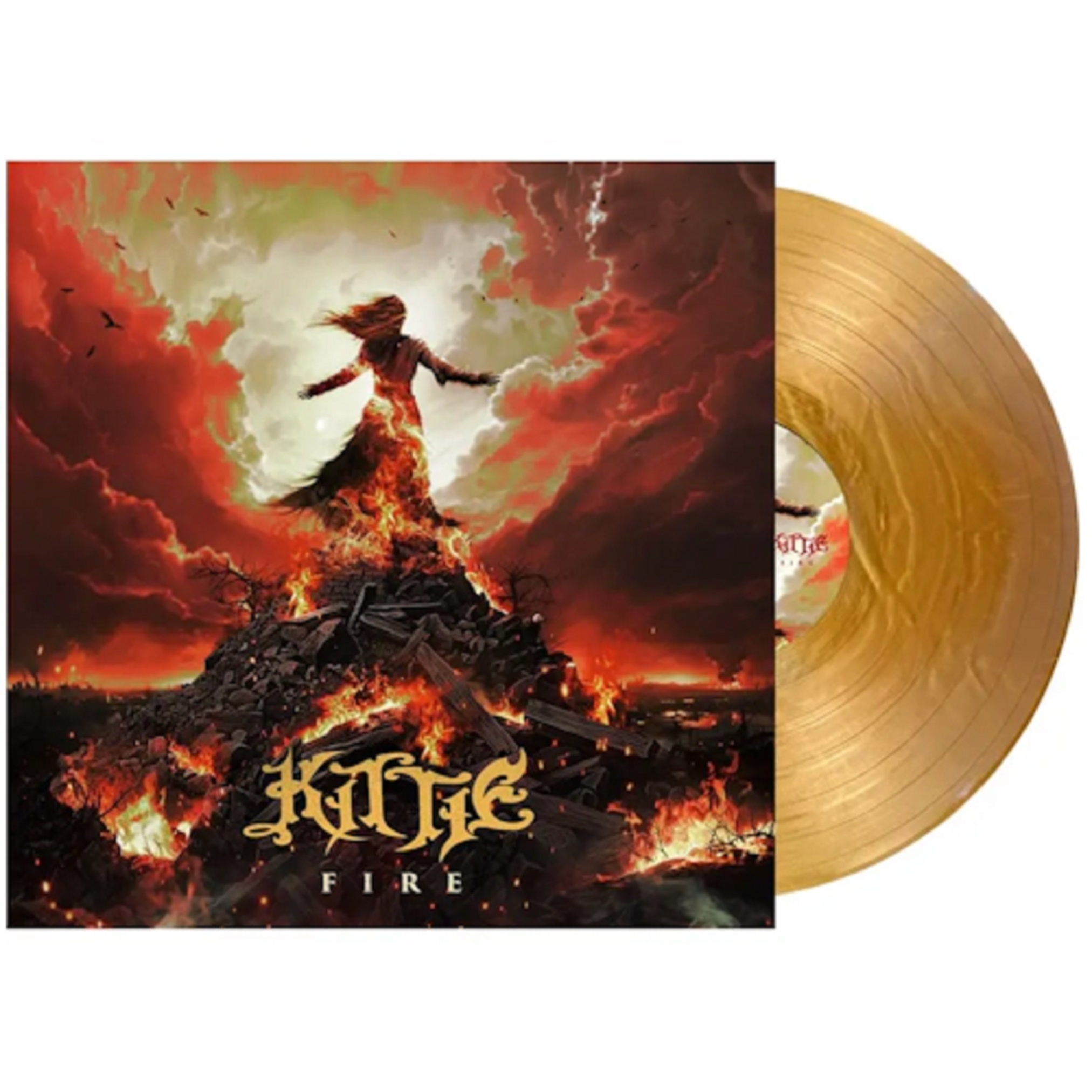 Fire - Gold Nugget - Golden Vinyl | Kittie