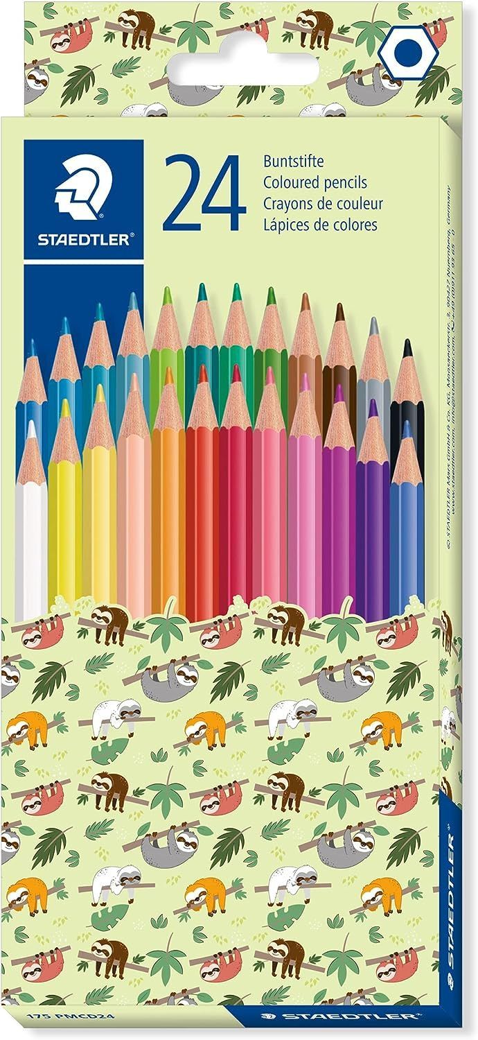 Set 24 creioane colorate - Pattern 175 | Staedtler