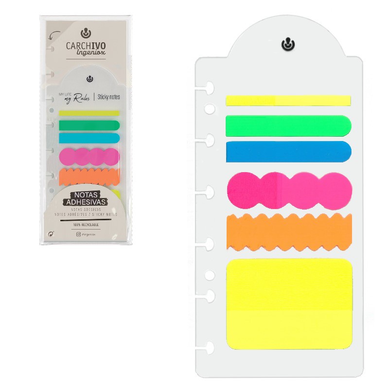 Sticky Notes - Ingeniox - Neon | Carchivo