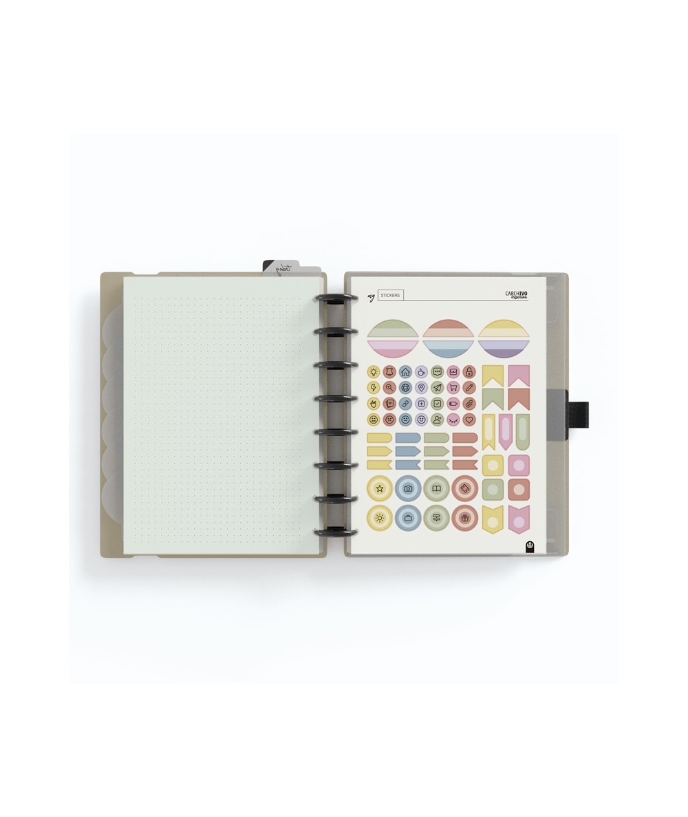 Agenda nedatata - Ingeniox - My Planner Classic, 14 luni - Bej | Carchivo - 1 | YEO