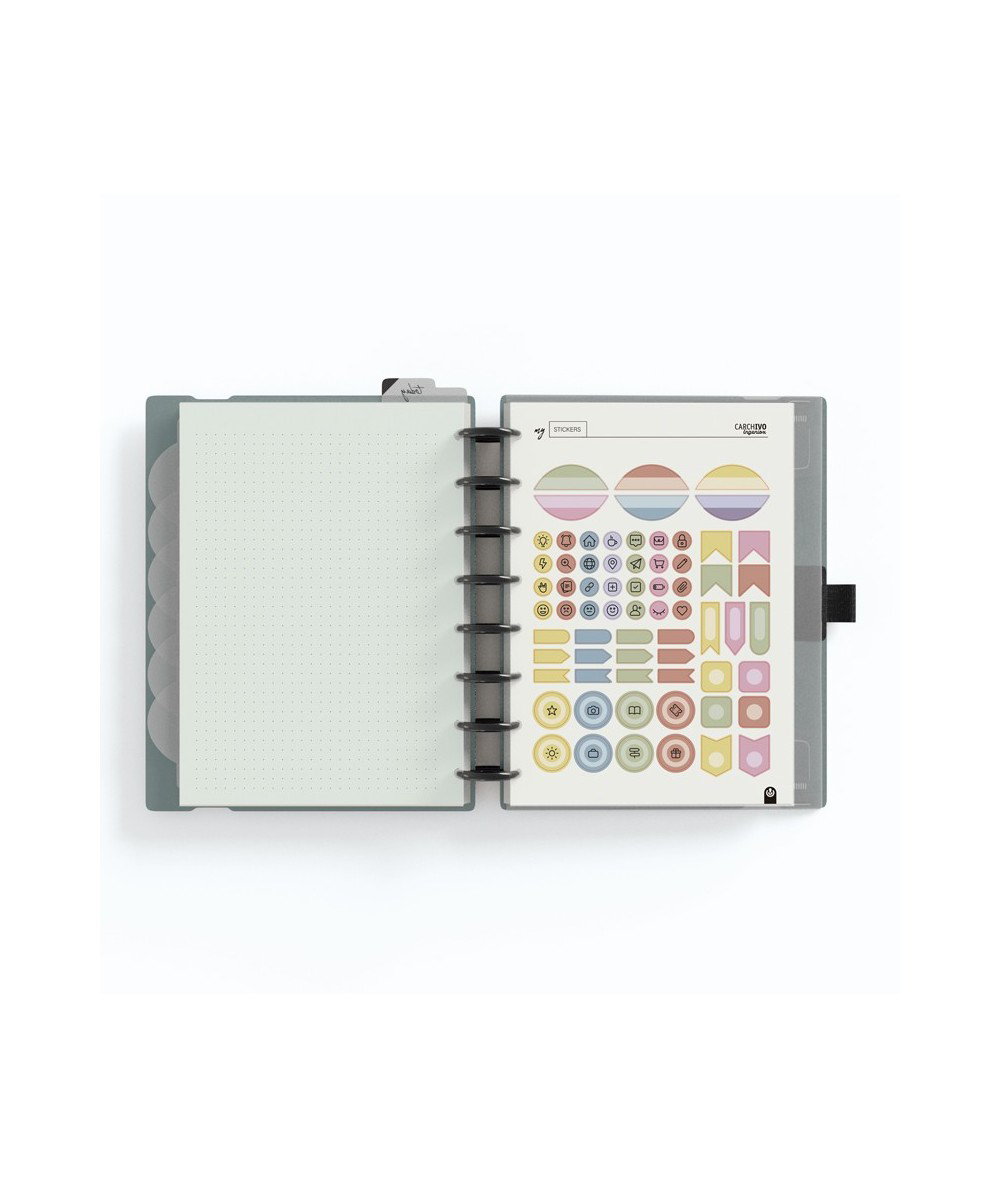 Agenda nedatata - Ingeniox - My Planner Classic, 14 luni - Verde | Carchivo - 1 | YEO