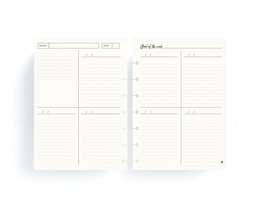 Rezerva agenda - Ingeniox My Planner A5 - Weekly View | Carchivo - 4 | YEO