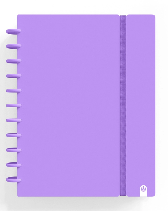 Carnet - Ingeniox - Intense colours, A4 Grid - Violet | Carchivo