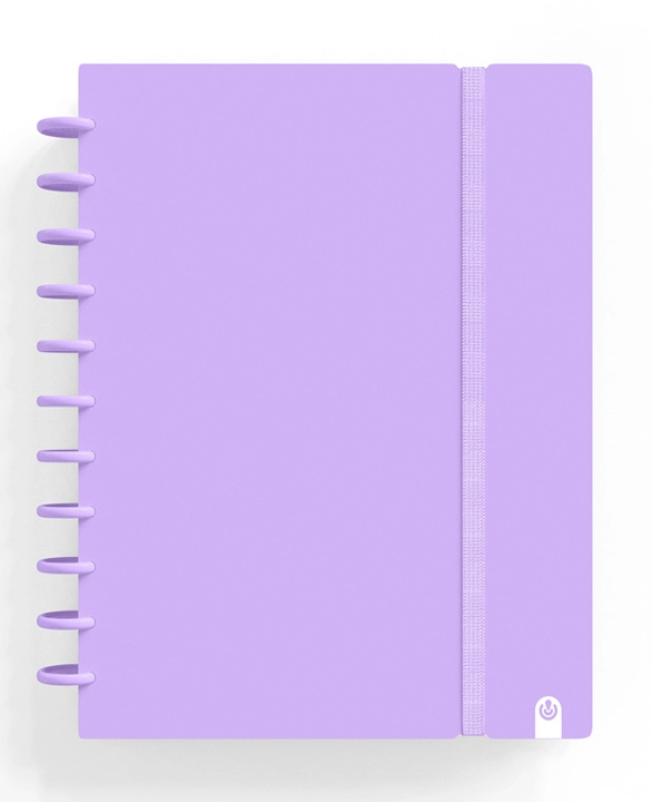 Carnet - Ingeniox - Pastel Colours, A4 Grid - Mauve | Carchivo - 2 | YEO