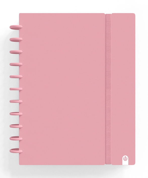 Carnet - Ingeniox - Pastel Colours, A4 Grid - Pink | Carchivo - 2 | YEO