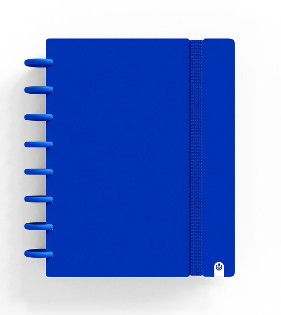 Carnet - Ingeniox - Intense colours, A5 Lined - Blue | Carchivo