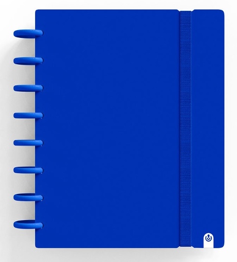 Carnet - Ingeniox - Intense colours, A5 Lined - Blue | Carchivo